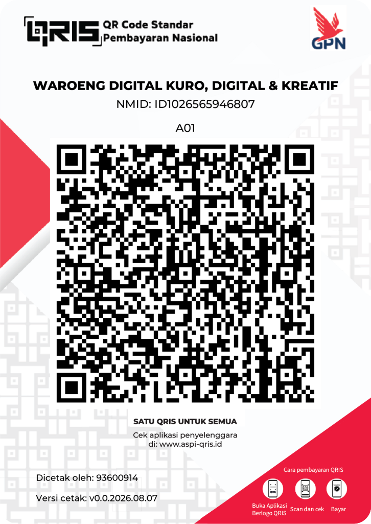 QRIS Waroeng Digital Kuro
